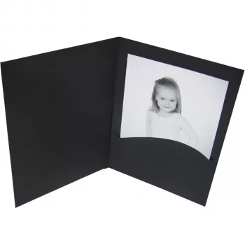 DAIBER Profi-Line portretne mape 13x18 črne – paket 100 kosov