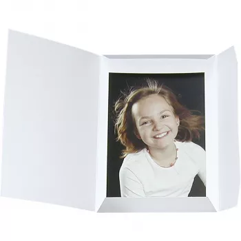DAIBER Sprint-Line portretne mape 15x20 cm bele (paket 100)