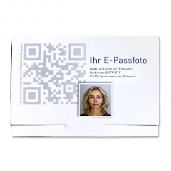 DAIBER mapa za potne fotografije E-Passfoto-PORTRAIT 14028 – paket 50