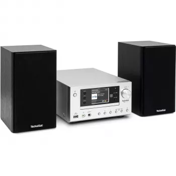TechniSat Viola 710 CD IR internetni radio z DAB+, FM, predvajalnikom CD, Bluetooth, Wi-Fi, črn
