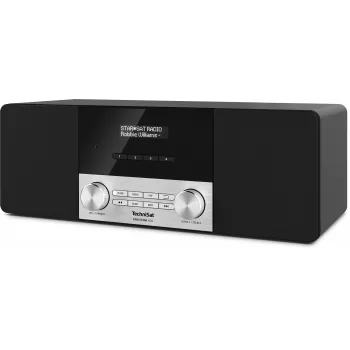 TechniSat CABLESTAR 400 DAB+ radio z Bluetooth, 2 x 10 W, črn
