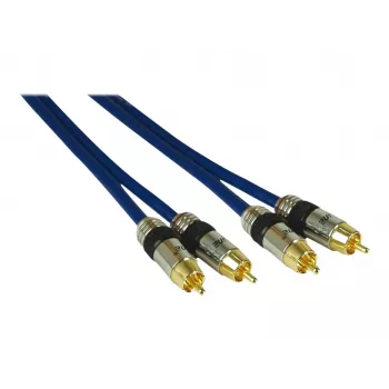 Kindermann avdio kabel RCA vtič na RCA vtič
