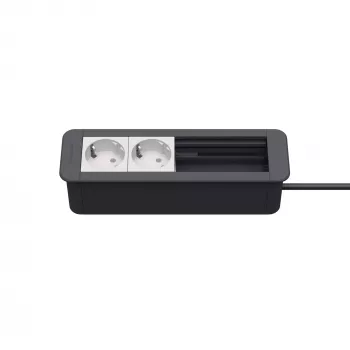 Kindermann CablePort Office Frame 4-kratni 2x vtičnica KIN 7551000202
