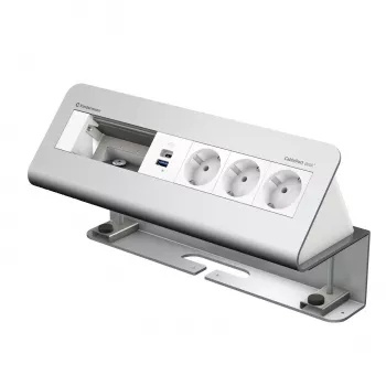 Kindermann CablePort desk² 6-kratni 3x napajanje USB namizni vpenjalni modul (7430001163)