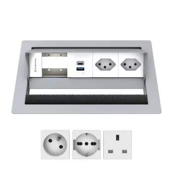 Kindermann CP Standard² 4-kratni 2x Schuko/USB INT 7492IN1172