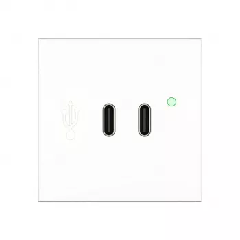 Kindermann dvojni USB-C polnilnik 65W PD
