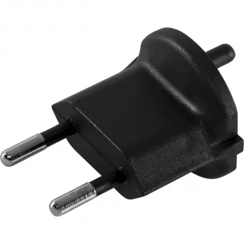 NN Fix adapter Švica tip 11 na konturni vtič (CEE 7/17) črn