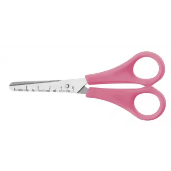Westcott otroške škarje E-21591 00 13cm 5 palcev okrogle rožnate