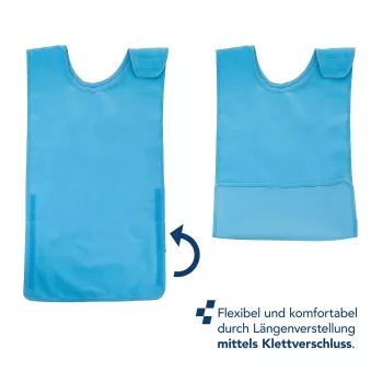 First Aid Only pacientova oprsnica modra individualno nastavljiva 1 kos