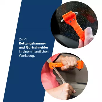 First Aid Only 2-v-1 zasilno kladivo 135 g