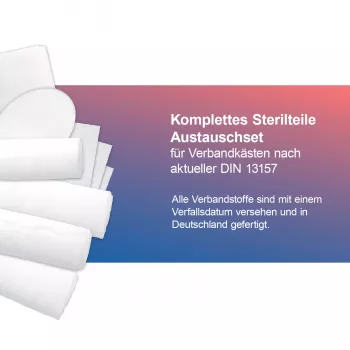 First Aid Only komplet za dopolnitev prve pomoči DIN 13157