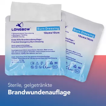 First Aid Only obloga za opekline P-91400 00 prozorna 10 kosov
