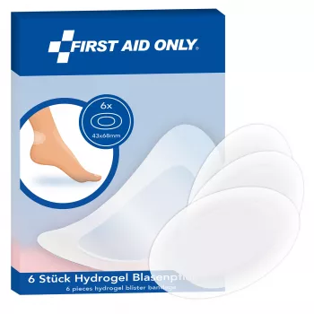 First Aid Only obliž za žulje P-10070 prozoren 6,8 x 4,3 cm 6 kosov