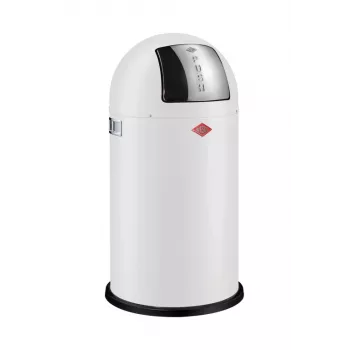 WESCO Pushboy 50L mat bela posoda za smeti