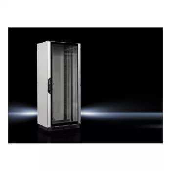 Rittal VX IT omrežna omara, 24U 19 inch, srebrna RAL 7035/RAL 9005