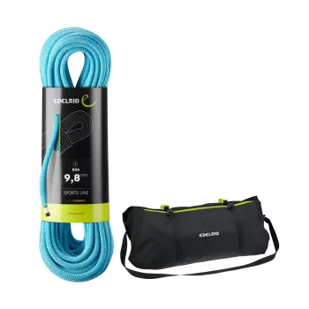 EDELRID Boa vrv 9,8 mm 50 m z vrečo za vrv