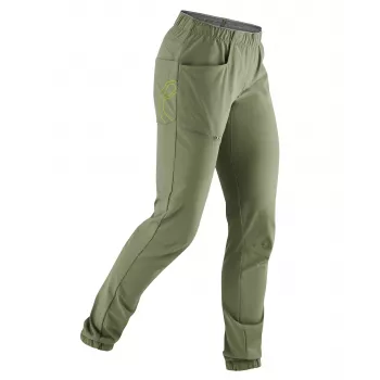 EDELRID ženske plezalne hlače Radar Pants II Algae Green