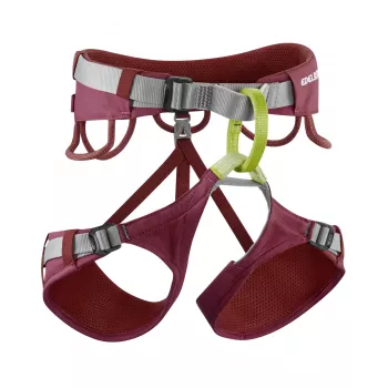 EDELRID Jayne IV plezalni pas - rabarbarino rdeča - XL - ženski