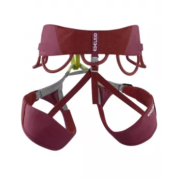 EDELRID Jayne IV plezalni pas - rabarbarino rdeča - XL - ženski