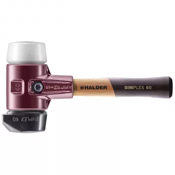 HALDER SIMPLEX mehko kladivo 60 mm guma / superplastika