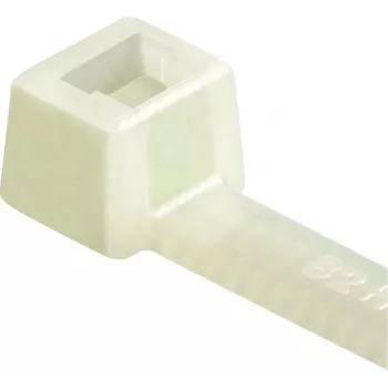 HellermannTyton T80L-PA66-NA-C1 vezice, z notranjim ozobjem, serija T, 390 mm x 4,7 mm, naravne (prozorne), 100 kosov