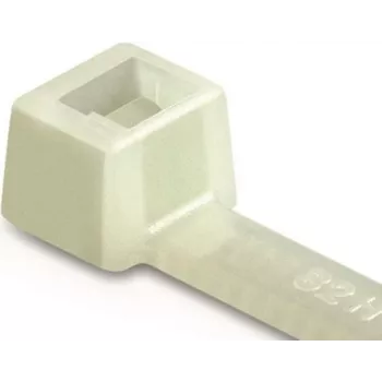 HellermannTyton T80I-PA66-NA-C1 prozorne vezice, 300 x 4,7 mm, 100 kosov