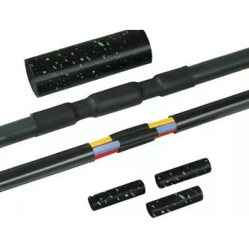 HellermannTyton toplotno skrčljiva cev 380-04009 - črna - poliolefin - 250 mm - 20 mm - 8 mm