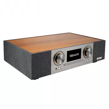 Albrecht DR 1000 vse-v-enem zvočni sistem z internetnim radiem, DAB+, FM, CD, Bluetooth, Wi-Fi