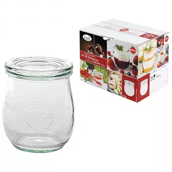 WECK tulipan kozarec 220ml, set 12 kosov