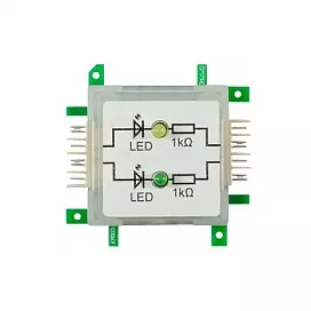 ALLNET Brick'R'knowledge LED modul, dvojni rumeno/zelen, signalno prepuščen (ALL-BRICK-0403)