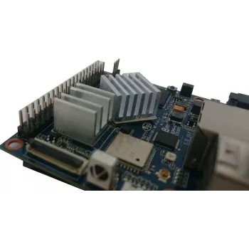 ALLNET komplet aluminijastih hladilnih teles 2 kosa s toplotnim lepilom univerzalni za Raspberry Pi FriendlyElec
