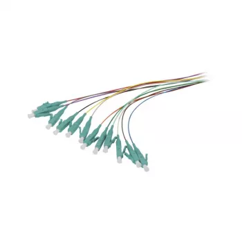 Synergy 21 optični pigtail LC 50/125 µm OM3 2 m 12-Pack barvni