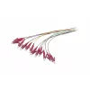 Synergy 21 optični pigtail LC 50/125 µm OM4 2 m 12-Pack barvni