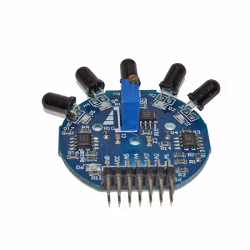 ALLNET 4duino 5-kanalni modul senzorja plamena analogni/digitalni (ALL_OY_3055)