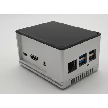 ALLNET Rock Pi aluminijasto ohišje ecoPI PRO HP srebrno (RockPi_GH_PROHP_SV)