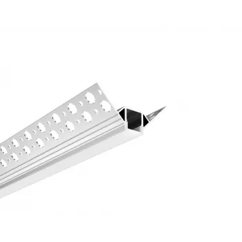 SYNERGY21 LED U-profil 200cm ALU070-R vogalni profil za mavčne plošče