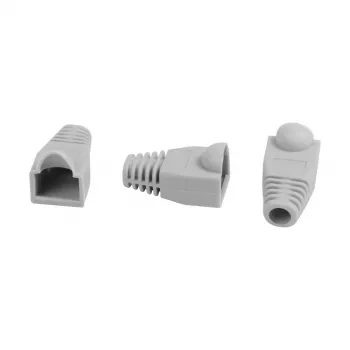 Synergy21 RJ45 Cat.6A S-UTP vtič, oklopljen, siv, paket 100 kosov, zunanji premer 6,5 mm (S215675)