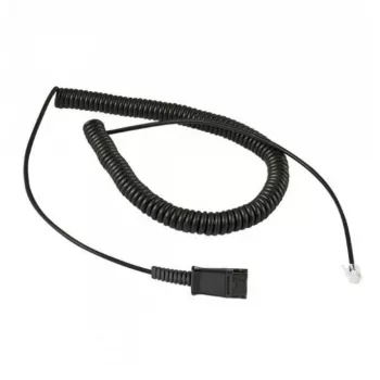 ALLNET Plusonic adapter kabel za slušalke Plantronics QD na RJ9 črn 0,6m (100-002-PA)