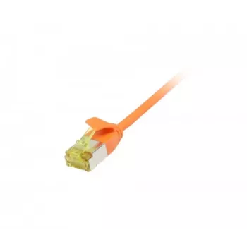 Synergy 21 patch kabel RJ45 CAT6A 500MHz 5m oranžen U/FTP Slimline okrogel d=3.8mm TPE/LSZH (Superflex) AWG32 s kablom Cat.7