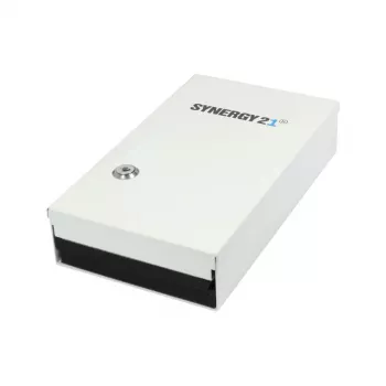 SYNERGY21 optični stenski razdelilnik Mini (nadometni), za LC/SC, B150/H265/T55mm, brez spojk/kasete za spajanje, bel