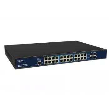 ALLNET ALL-SG8626PMJ Layer 2+ popolnoma upravljano gigabitno stikalo s 24-portnim PoE+ 370W
