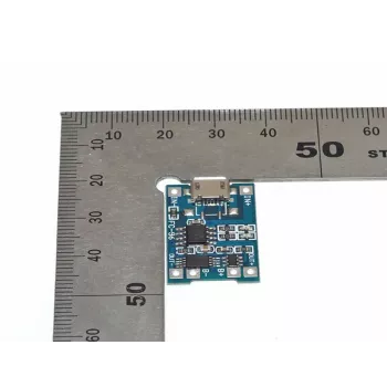 ALLNET 4duino 5V 1A Li-Ion polnilnik baterije Micro USB z zaščitnim modulom (ALL_OY_3404)