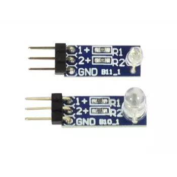 ALLNET 4duino dvobarvni LED modul (rdeča/zelena) - 5mm bi-color digitalna LED za Arduino, Raspberry Pi
