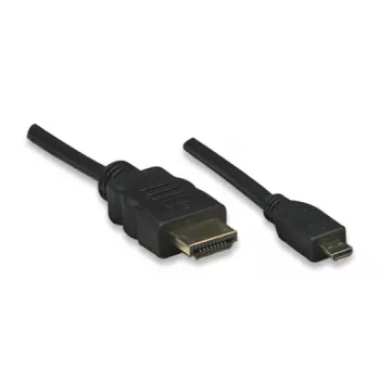 ALLNET kabel HDMI na Micro HDMI 1 m 4K/60Hz črn (ALL-HDMI-Micro-1m)