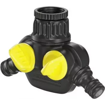 Kärcher 45° kotna spojka 1/2 inch za Rain System – črno-rumena (2.645-199.0)