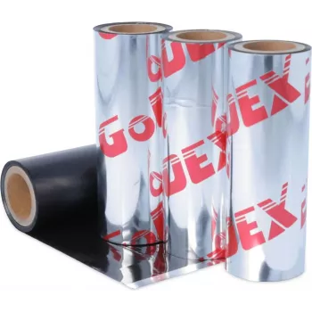 GODEX C.ITOH Godex termotransfer trak voska/smole 110mm x 74m črn (245.110.074.4.05)