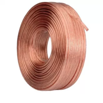 VALUE Secomp VALUE zvočniški kabel 100 m - gola žica na golo žico - 2x0,75 mm² - prozoren