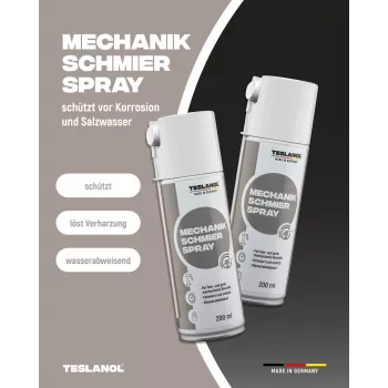 Teslanol razpršilo za mehansko mazanje 200ml