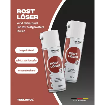Teslanol razpršilo za odstranjevanje rje 200 ml