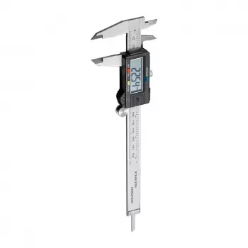 Goobay digitalno merilo 0-150 mm / 0-6 palcev nerjavno jeklo